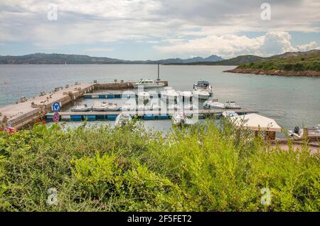 Capo d'Orso Hotel Thalasso und SPA in der Nähe von Palau. Sardinien. Italien Stockfoto