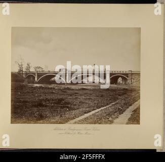 Zusätzlich zur Brücke über den Fluss Kelvin. Thomas Annan (Scottish,1829 - 1887) Stockfoto