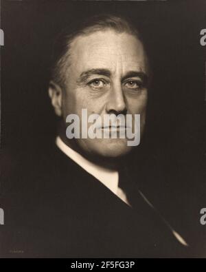 Franklin D. Roosevelt. Vincenzo Laviosa (Italienisch, 1889 - 1935) Stockfoto