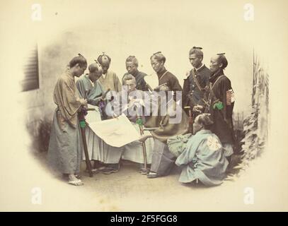 Satsuma's General. Felice Beato (Englisch, geboren Italien, 1832 - 1909) Stockfoto