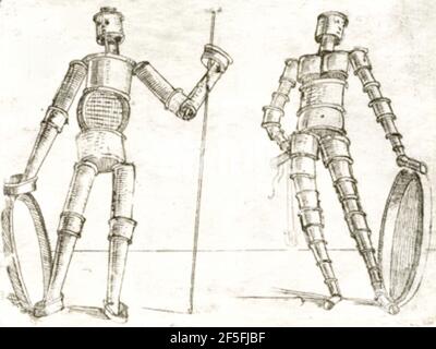 Giovanni Battista Bracelli Kunstwerk mit dem Titel Bizzarie di Varie Figur oder Kuriositäten von verschiedenen Figuren aus dem Jahr 1624. Würfel, ineinandergreifende Ringe und Quadrate. Stockfoto