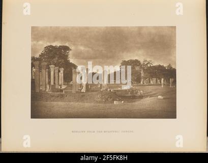 Bleibt in der Nähe der Ruanweli Dagaba. Henry W. Cave (Englisch, 1854 - 1913) Stockfoto