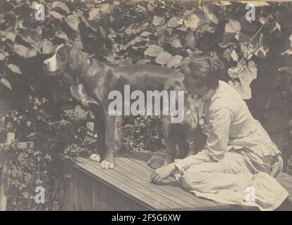 Margaret Eakins und Harry. Thomas Eakins (Amerikanisch, 1844 - 1916) Stockfoto