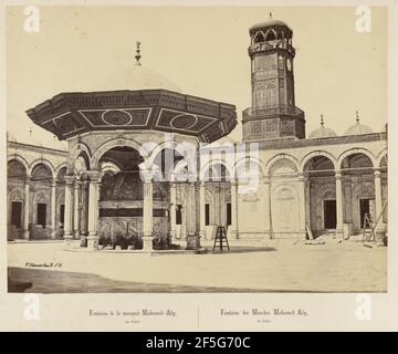 Fontaine de la mosquee Mohamed-Aly, au Caire. Wilhelm Hammerschmidt (Deutsch, geb. Preußen, gestorben 1869) Stockfoto