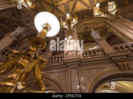 Besuch Der Wiener Staatsoper Stockfoto