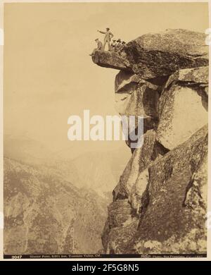 Glacier Point, 3.201 Fuß, Yosemite, Cal. I.W. Taber (Amerikanisch, 1830 - 1912) Stockfoto