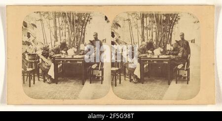 Kanton. Zwei Mandarinen der First Class, oder Blue Button. Stockfoto