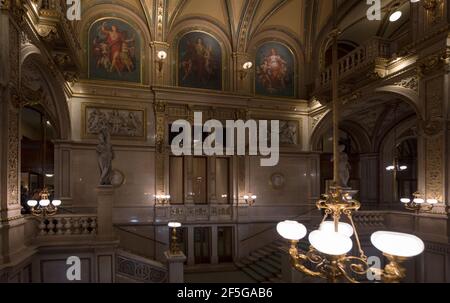 Besuch Der Wiener Staatsoper Stockfoto