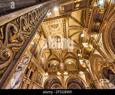 Besuch Der Wiener Staatsoper Stockfoto