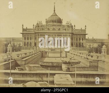 Der Innenraum des Kaiserbagh. Felice Beato (Englisch, geboren Italien, 1832 - 1909) Stockfoto