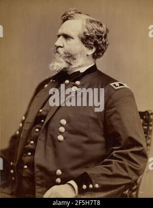 General George Thomas. Mathew B. Brady (Amerikaner, um 1823 - 1896) Stockfoto