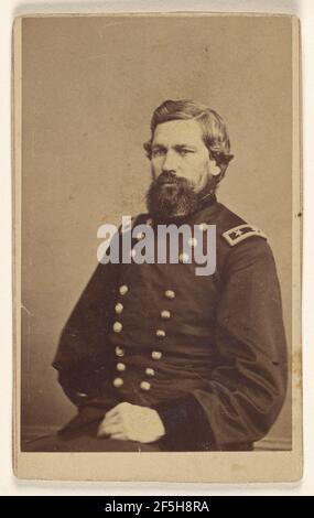 Nicht identifizierter Union Bürgerkrieg General. Studio von Mathew B. Brady (amerikanisch, um 1823 - 1896) Stockfoto