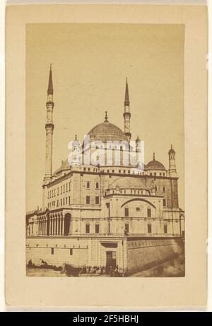 Mosquee Mohamed Aly.. Wilhelm Hammerschmidt (Deutsch, geb. Preußen, gestorben 1869) Stockfoto