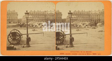 Désastres de la guerre, Colonne Vendôme, 16 Mai, 1871. Jules Andrieu zugeschrieben (Französisch, 1816 - nach 1876) Stockfoto