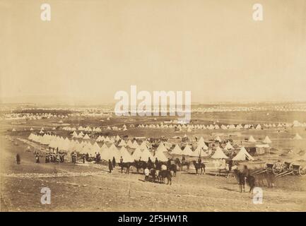 Plateau von Sebastopol II. Roger Fenton (Englisch, 1819 - 1869) Stockfoto