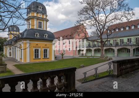 Gartenpavillon des Juliusspitals, Würzburg, Deutschland Stockfoto