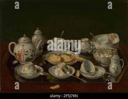 Still Life: Teeset. Jean-Étienne Liotard (Schweiz, 1702 - 1789) Stockfoto