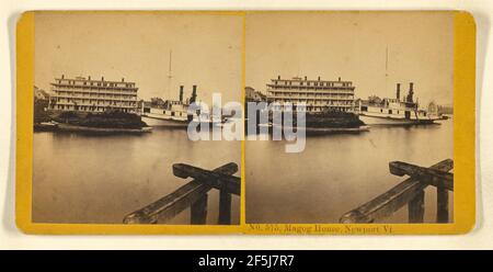 Magog House, Newport Vt. Benjamin West Kilburn (Amerikanisch, 1827 - 1909) Stockfoto