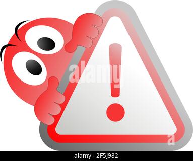 Alarm-Zeichen Stock Vektor