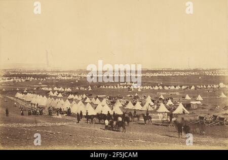 Plateau von Sebastopol II. Roger Fenton (Englisch, 1819 - 1869) Stockfoto