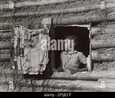 Mädchen in Gee's Bend. Arthur Rothstein (Amerikanisch, 1915 - 1985) Stockfoto