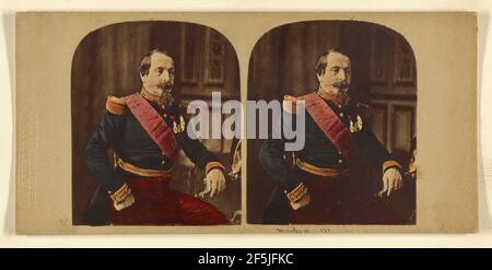 Seine Majestät, Napoleon III. (Charles Louis.) Kaiser der Franzosen.. Mayer & Pierson (Französisch, aktiv 1855 - 1878) Stockfoto