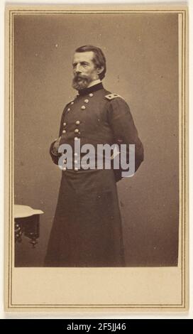 Generalmajor Erasmus Darwin Keyes (U.S. MA.), 1810 - 1895. Edward und Henry T. Anthony & Co. (Amerikaner, gegründet 1862, fusioniert 1902) Stockfoto