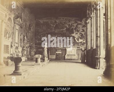 Pisa, Kirche Interior. Fratelli Alinari (Italiener, gegründet 1852) Stockfoto