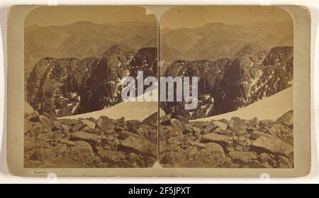 Summit Pike's Peak. James T. Thurlow (amerikanisch, 1831 - 1878) Stockfoto