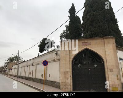 shiraz, Iran - 27. märz 2017: Fotos vom Kirchengebäude in shiraz Stockfoto