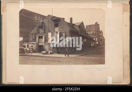 Race Street Wharf, Delaware Avenue an der Race Street Stockfoto