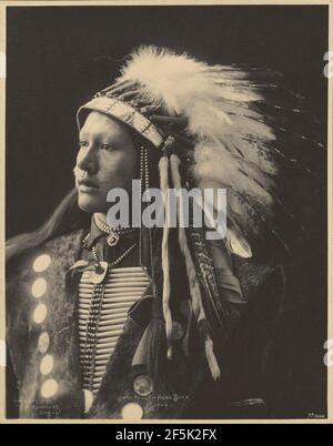 John Hollow Horn Bear, Sioux. Stockfoto