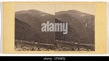 Mt. Jefferson, von Mt. Washington Carriage Road... John P. Soule (amerikanisch, 1827 - 1904) Stockfoto