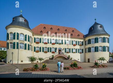 Schloss Bad Bergzabern, Deutsche Weinstraße, Rheinland-Pfalz, Deutschland Stockfoto