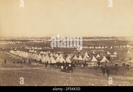 Plateau von Sebastopol II. Roger Fenton (Englisch, 1819 - 1869) Stockfoto