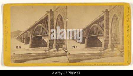 Susquehanna Brücke... William T. Purviance (amerikanisch, aktiv 1860s - 1870s) Stockfoto