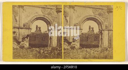 Irland. Mellifont Abbey Ruinen, Co. Louth.. Unbekannter Hersteller, britisch Stockfoto