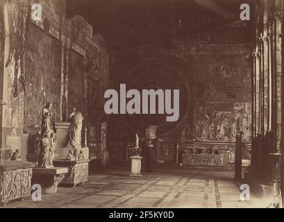 Pisa, Kirche Interior. Fratelli Alinari (Italiener, gegründet 1852) Stockfoto