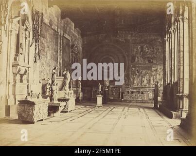 Pisa, Kirche Interior. Fratelli Alinari (Italiener, gegründet 1852) Stockfoto