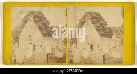Kirche und Friedhof, Alloway, Schottland. Unbekannter Hersteller, britisch Stockfoto