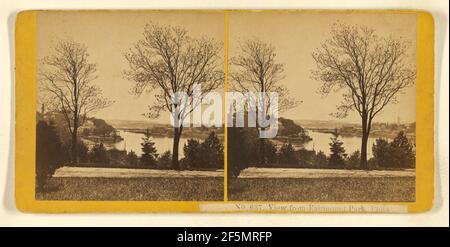 Blick vom Fairmount Park, Phila.. Benjamin West Kilburn (Amerikanisch, 1827 - 1909) Stockfoto