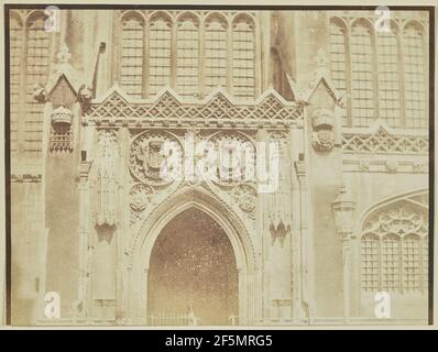 King's College Chapel, Cambridge. William Henry Fox Talbot (Englisch, 1800 - 1877) Stockfoto