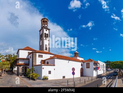 Kirche unserer Dame auf Empfängnis in Santa Cruz, Teneriffa, Kanarische Inseln, Spanien. Stockfoto