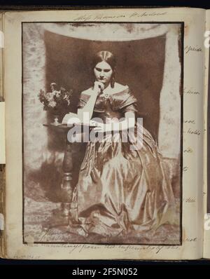 Miss Thomson von St. Andrews. Dr. John Adamson (Schottisch, 1810 - 1870) Stockfoto