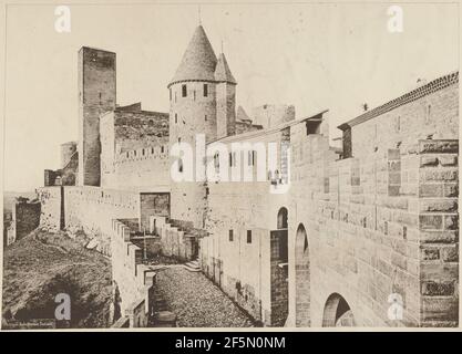 Burg. André Quinsac (Französisch, aktiv Toulouse, Frankreich 19th Jahrhundert) Stockfoto