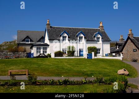 Iona Cottage Bed & Breakfast Establishment,, Iona, Schottland Stockfoto