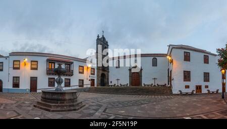 Königliches Kloster der Unbefleckten Empfängnis beherbergt museo Insular in Santa Cruz de La Palma, Kanarische Inseln, Spanien. Stockfoto