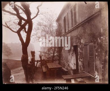 Die Taverne die Lapin Agile, rue des Saules. Eugène Atget (Französisch, 1857 - 1927) Stockfoto