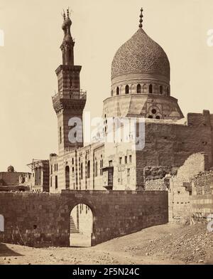 Die Moschee des Emeer Akhoor. Francis Frith (Englisch, 1822 - 1898) Stockfoto