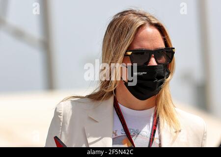 Sakhir, Bahrain. März 2021, 27th. Formel-1-Weltmeisterschaft, Rd 1, Bahrain. März 2021, 27th. Grand Prix, Sakhir, Bahrain, Qualifying Day. Bildnachweis sollte lauten: XPB/Press Association Images. Kredit: XPB Images Ltd/Alamy Live Nachrichten Stockfoto